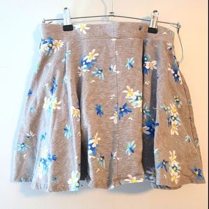 SO Floral Skater Skirt